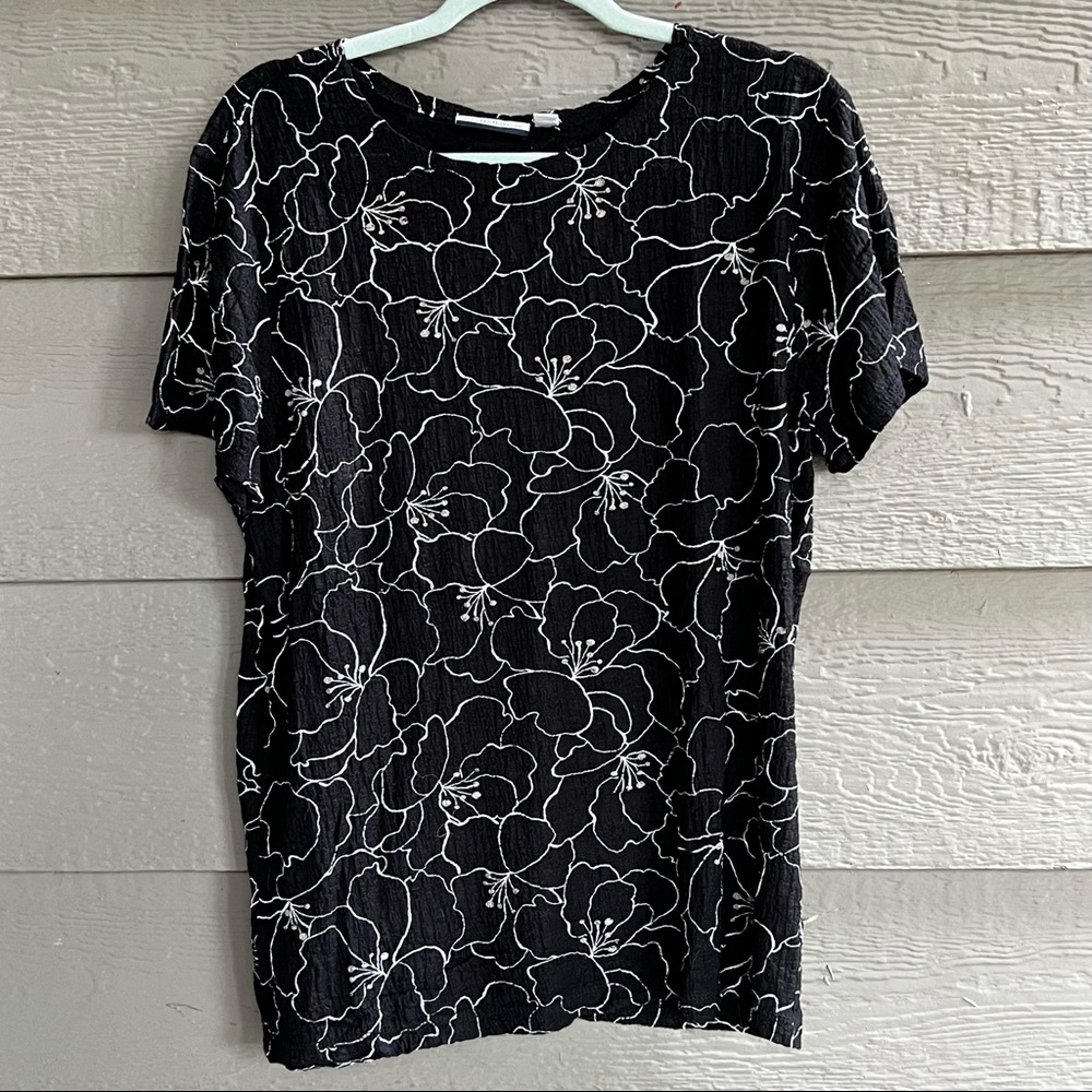 Croft & Barrow Scoopneck Tee